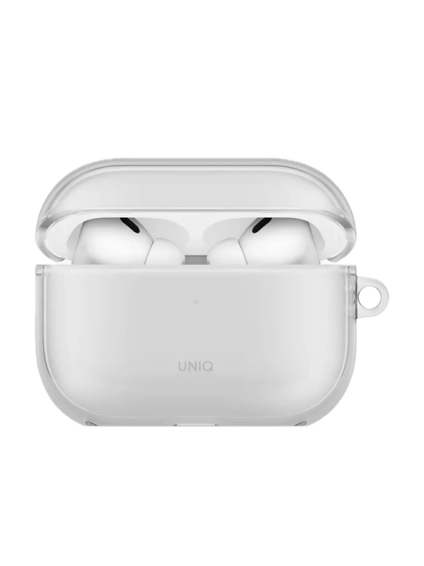 Фото Чехол Uniq Glase TPU для AirPods Pro 3, Glossy Clear