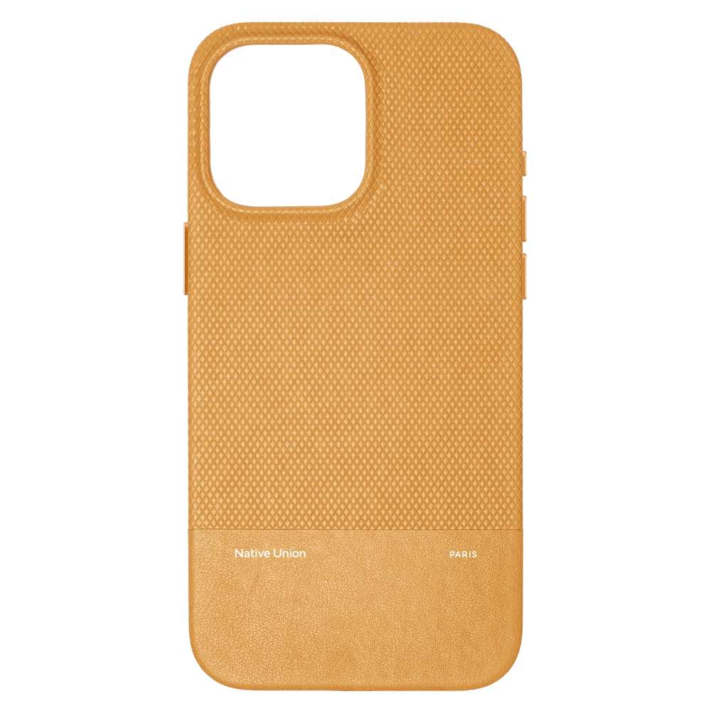 Фото Чехол Native Union (RE)Classic Case MagSafe для iPhone 16 Pro Max, крафт На фото изображено Чехол Native Union (RE)Classic Case MagSafe для iPhone 16 Pro Max, крафт