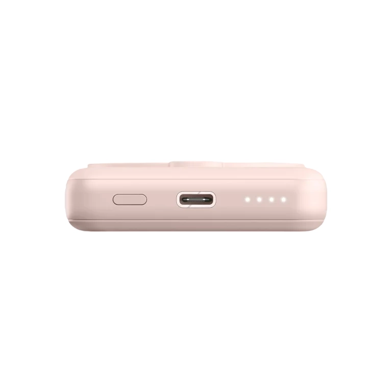 Внешний аккумулятор Energea MagPac Mini 10000 mAh с подставкой, розовый Внешний аккумулятор Energea MagPac Mini 10000 mAh с подставкой, розовый