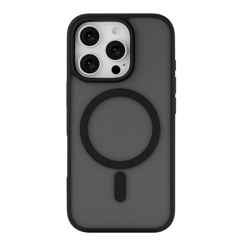 Фото Чехол защитный uBear Cloud Mag Case для iPhone 16 Pro, черный Фото Чехол защитный uBear Cloud Mag Case для iPhone 16 Pro, черный