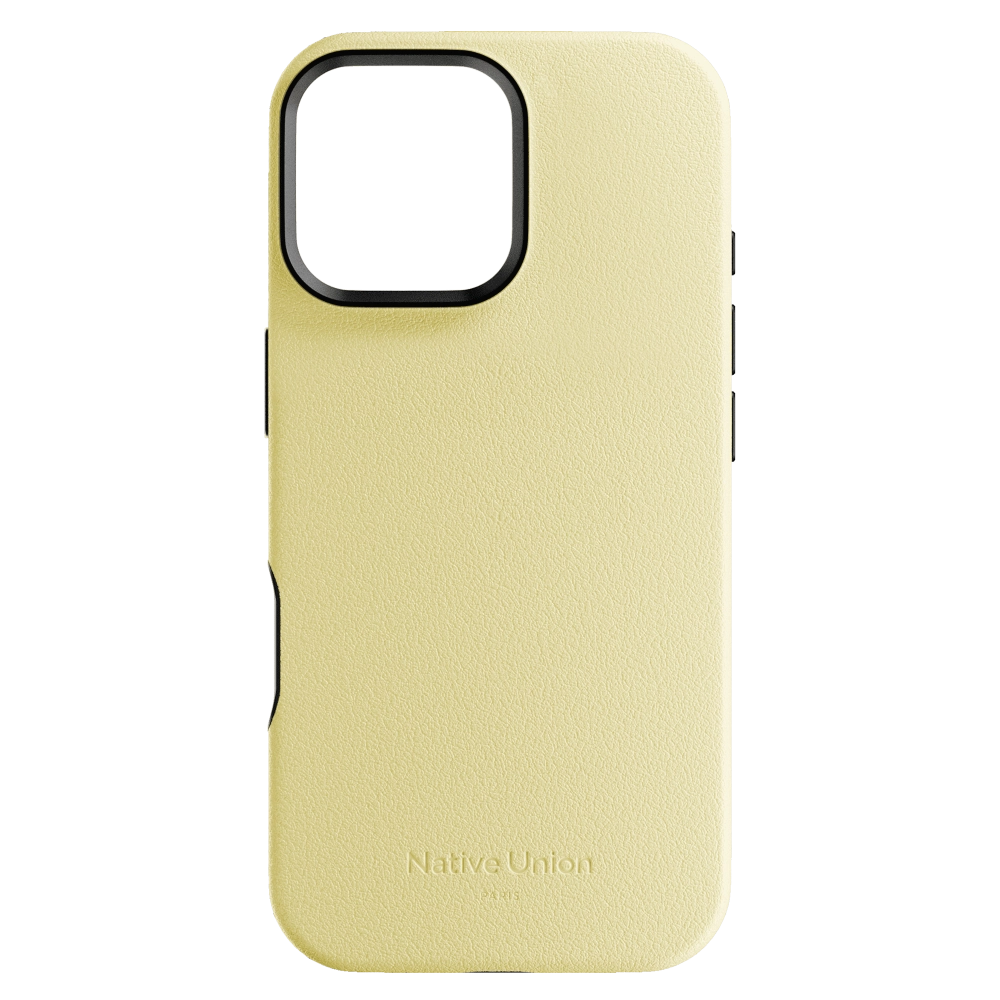 Фото Чехол Native Union Active Case MagSafe для iPhone 16 Pro Max, лимон Фото Чехол Native Union Active Case MagSafe для iPhone 16 Pro Max, лимон