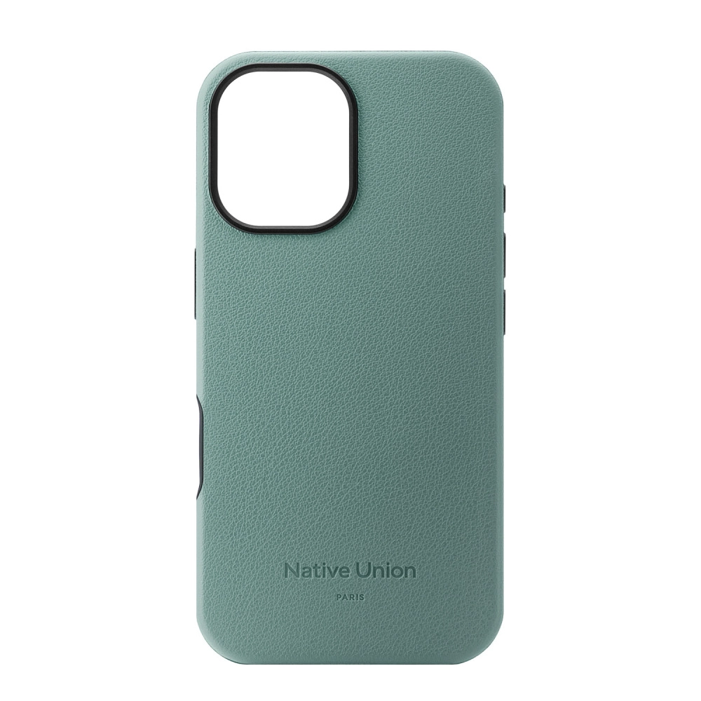 Фото Чехол Native Union Active Case MagSafe для iPhone 16, зеленый На фото изображено Чехол Native Union Active Case MagSafe для iPhone 16, зеленый