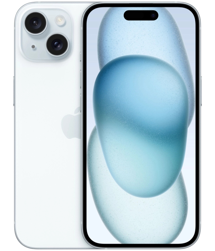 Фото Apple iPhone 15, 256 ГБ, Синий На фото изображено Apple iPhone 15, 256 ГБ, Синий