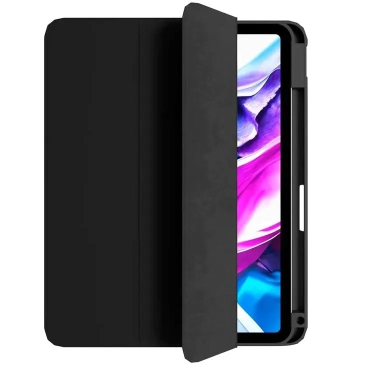 Фото Защитный чехол VLP Split Folio для Apple iPad Air 13 (M2/M3), чёрный На фото изображено Защитный чехол VLP Split Folio для Apple iPad Air 13 (M2/M3), чёрный