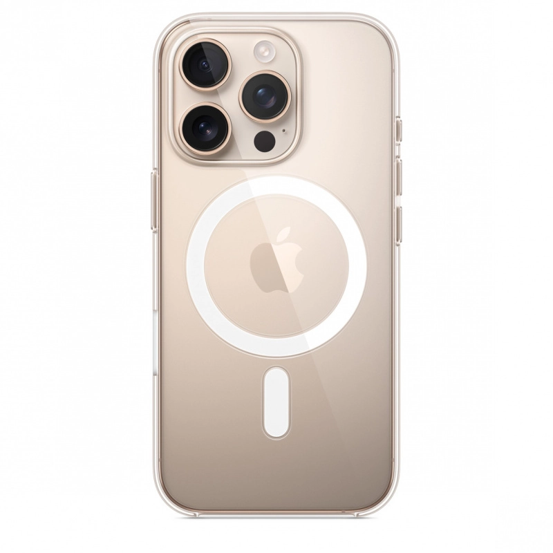 Фото Чехол Apple для iPhone 16 Pro with MagSafe, прозрачный