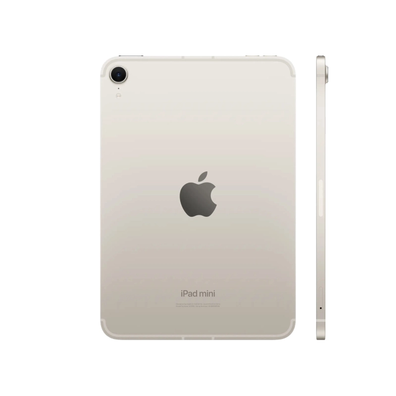 Apple iPad mini 7 (2024) Wi-Fi+Cellular 128 ГБ, Сияющая звезда Apple iPad mini 7 (2024) Wi-Fi+Cellular 128 ГБ, Сияющая звезда