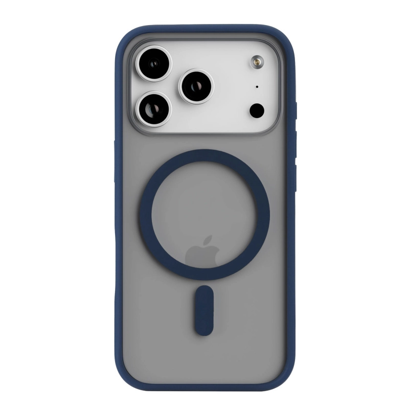 Фото Чехол защитный uBear Cloud Mag Case для iPhone 17 Pro, MagSafe, синий Фото Чехол защитный uBear Cloud Mag Case для iPhone 17 Pro, MagSafe, синий