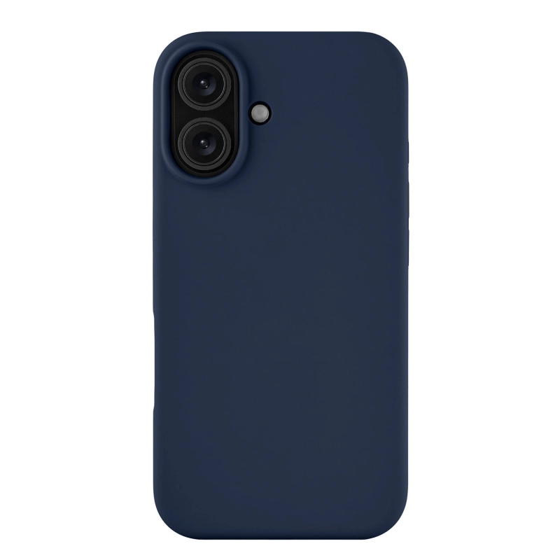 Фото Чехол защитный uBear Touch Mag Case для iPhone 16, темно-синий