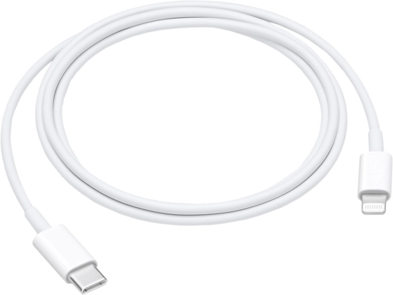 Фото Кабель Apple USB-C/Lightning, 1м, белый Фото Кабель Apple USB-C/Lightning, 1м, белый