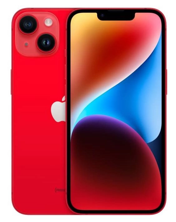 Фото Apple iPhone 14, 256 ГБ, (PRODUCT)RED На фото изображено Apple iPhone 14, 256 ГБ, (PRODUCT)RED