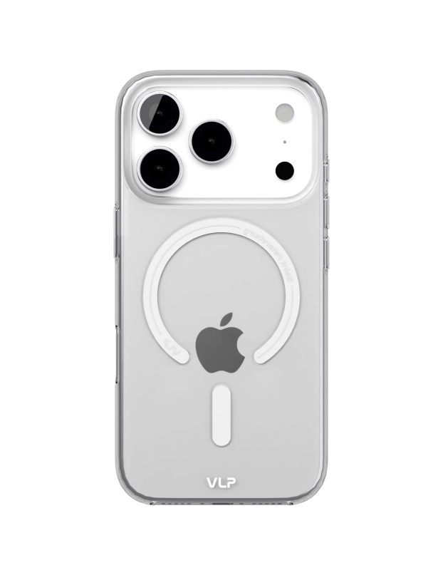 Фото Чехол защитный VLP Puro Case с MagSafe для iPhone 17 Pro, прозрачный