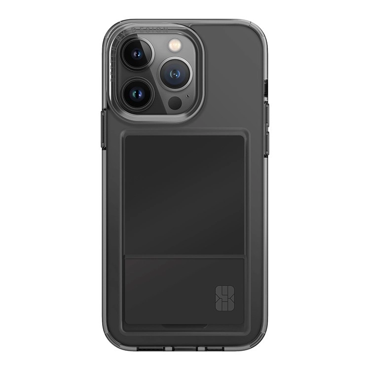 Фото Фирменный чехол UNIQ Air Fender ID (Cardslot) для iPhone 15 Pro, тёмный Фото Фирменный чехол UNIQ Air Fender ID (Cardslot) для iPhone 15 Pro, тёмный