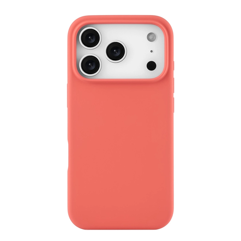Фото Чехол защитный uBear Touch Mag Case для iPhone 17 Pro, MagSafe, коралловый Фото Чехол защитный uBear Touch Mag Case для iPhone 17 Pro, MagSafe, коралловый