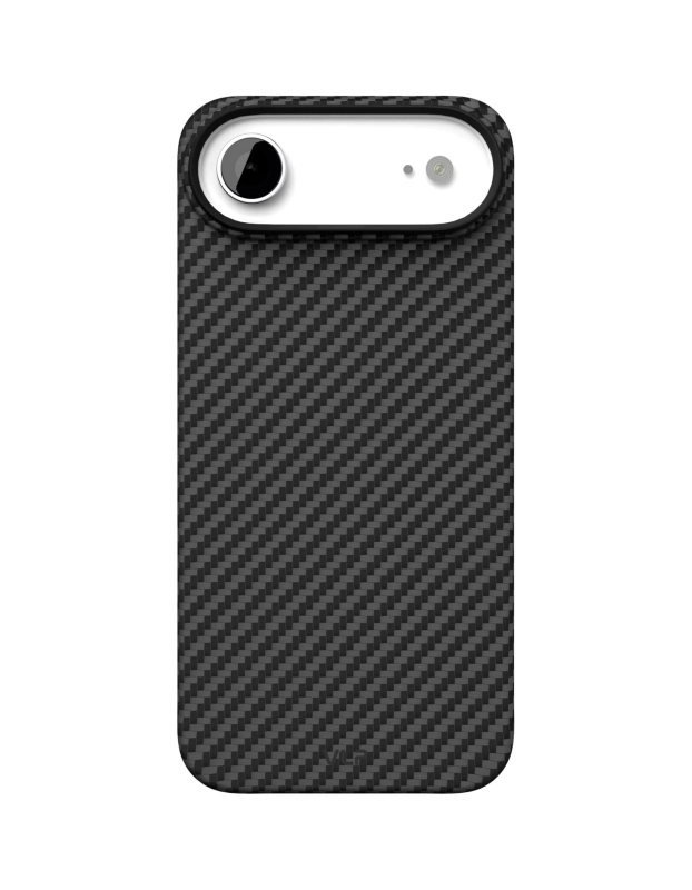 Фото Чехол защитный VLP Kevlar Case с MagSafe для iPhone Air, черный Фото Чехол защитный VLP Kevlar Case с MagSafe для iPhone Air, черный