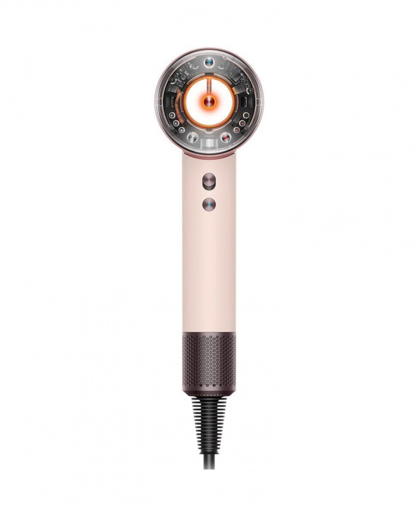 На фото изображено Фен для волос Dyson Supersonic Nural HD16, Ceramic Pink
