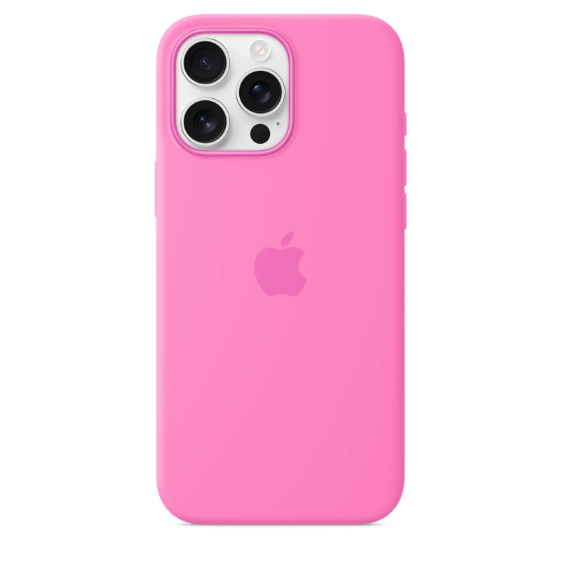 Фото Чехол Apple для iPhone 16 Pro Silicone with MagSafe, пион