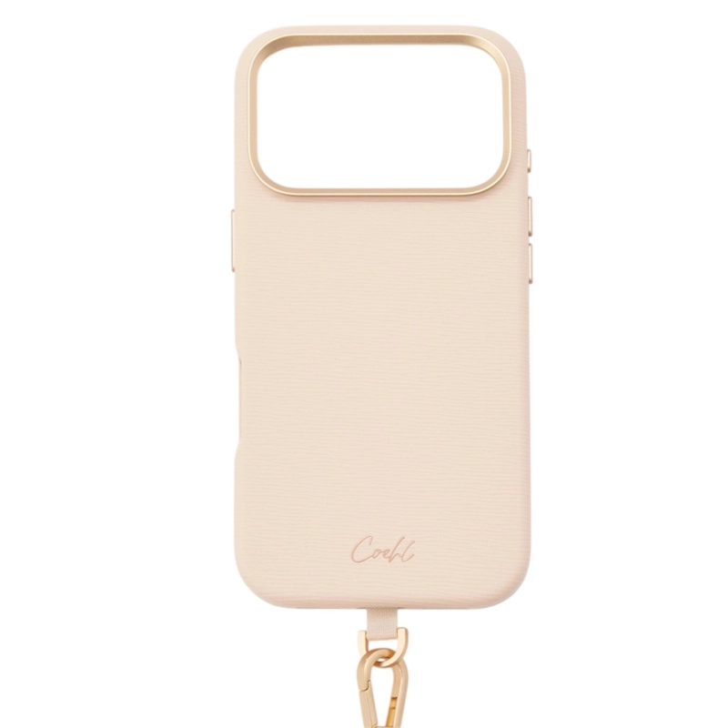 Фото Чехол Uniq Coehl Strap Merelle (MagSafe) для iPhone 17 Pro Max, розовый Фото Чехол Uniq Coehl Strap Merelle (MagSafe) для iPhone 17 Pro Max, розовый