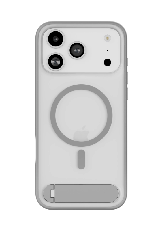 Фото Чехол защитный uBear Stand 360° Mag Case для iPhone 17 Pro Max, серый