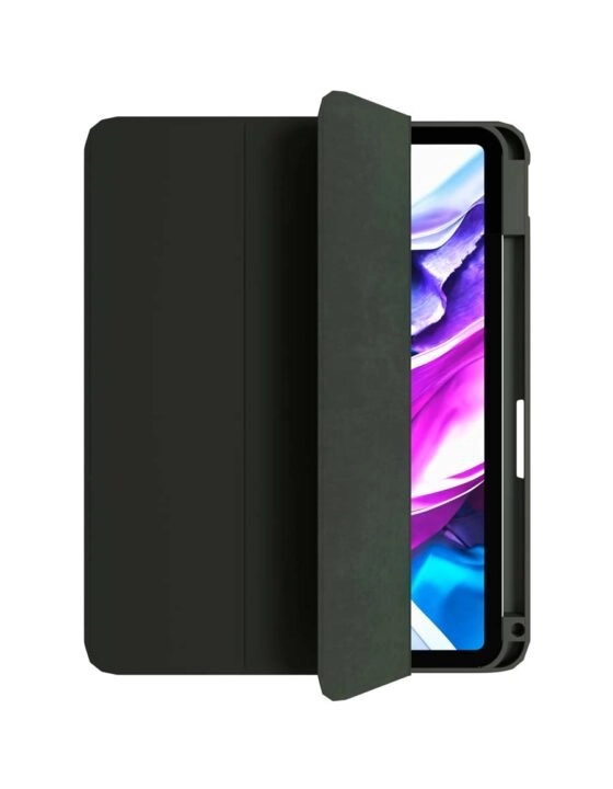 Фото Защитный чехол VLP Split Folio для iPad Pro M4/M5 11”, тёмно-зелёный На фото изображено Защитный чехол VLP Split Folio для iPad Pro M4/M5 11”, тёмно-зелёный