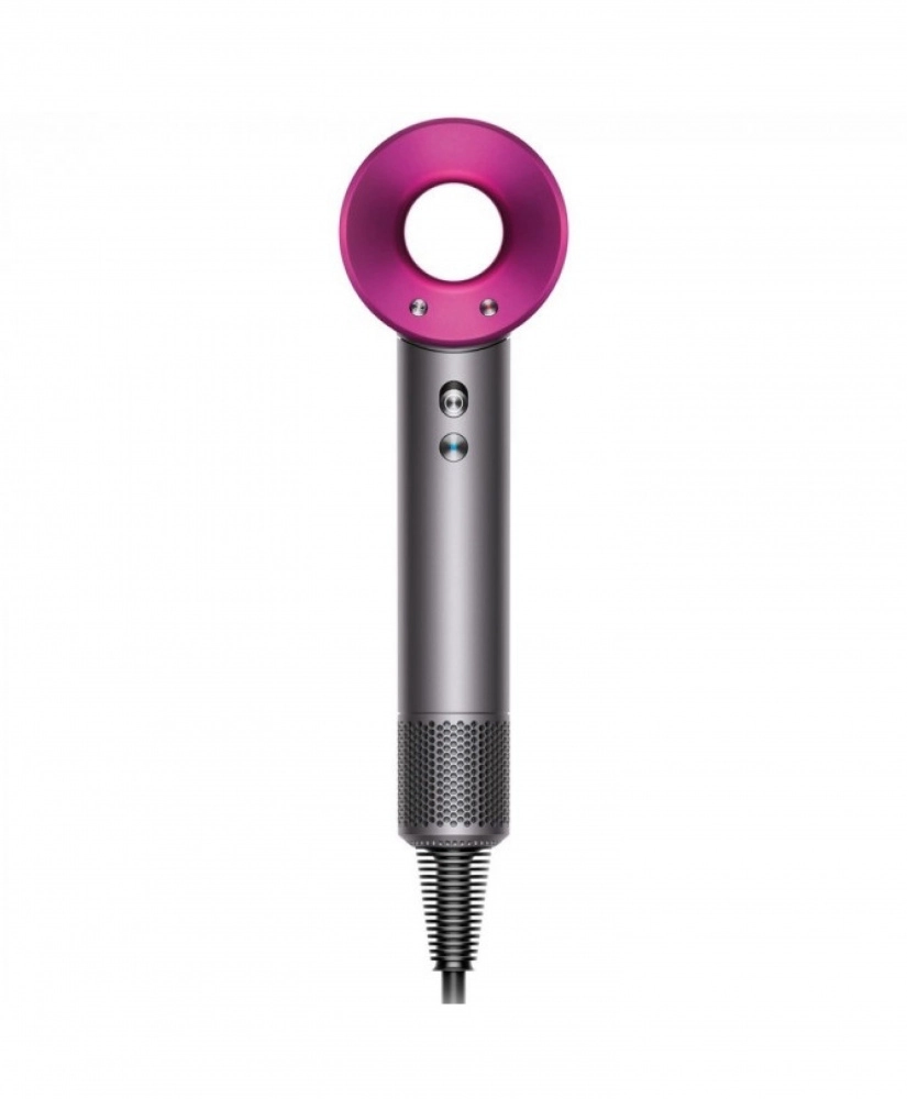 Фото Фен Dyson Supersonic HD07, Iron/Fuchsia На фото изображено Фен Dyson Supersonic HD07, Iron/Fuchsia