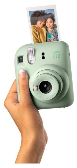 Фотоаппарат моментальной печати Fujifilm Instax Mini 12, зелёный Фотоаппарат моментальной печати Fujifilm Instax Mini 12, зелёный