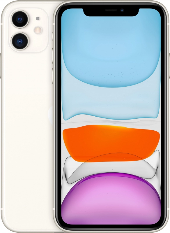 Фото Apple iPhone 11, 64 ГБ, Белый На фото изображено Apple iPhone 11, 64 ГБ, Белый
