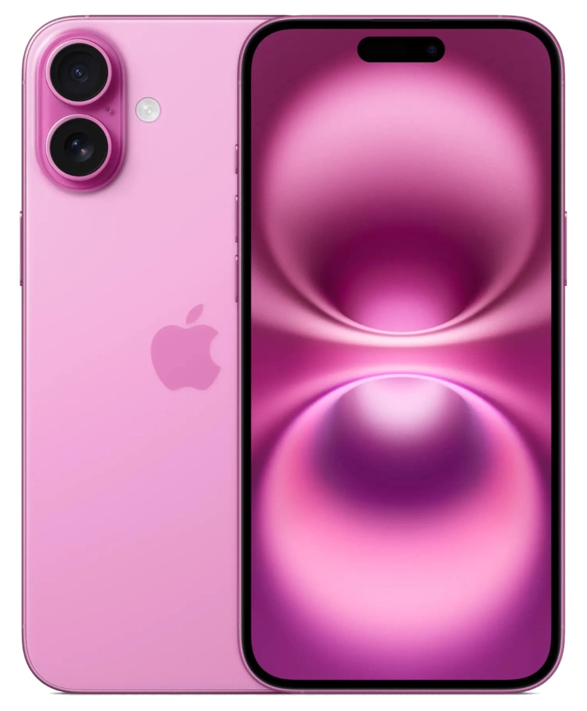 На фото изображено Apple iPhone 16 Plus, 256 ГБ, Розовый