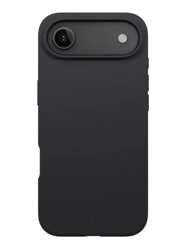 Фото Чехол Uniq Lino MagSafe для iPhone Air, черный Фото Чехол Uniq Lino MagSafe для iPhone Air, черный